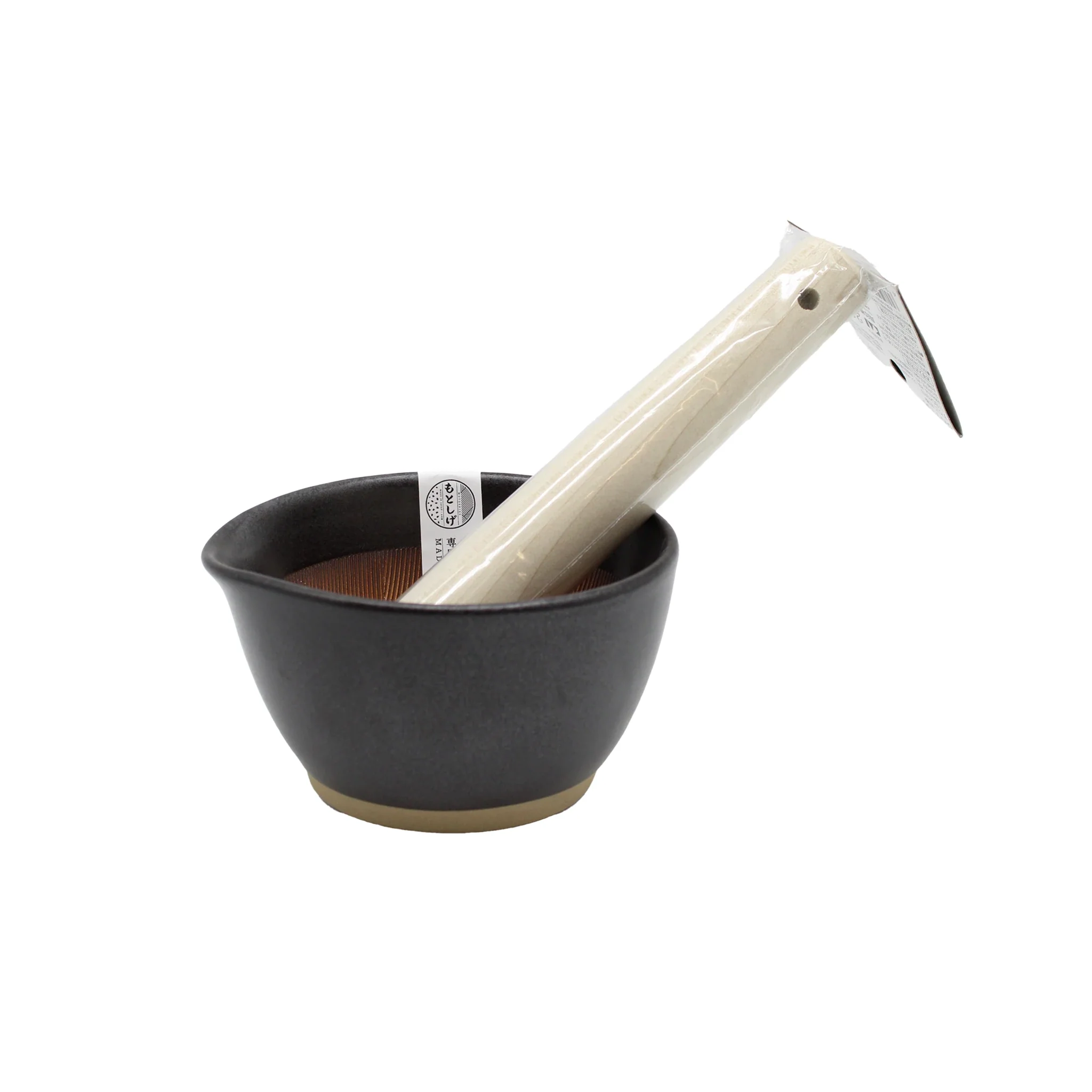 Suribachi Motoshige, Pestle & Mortar - Black - Image 8