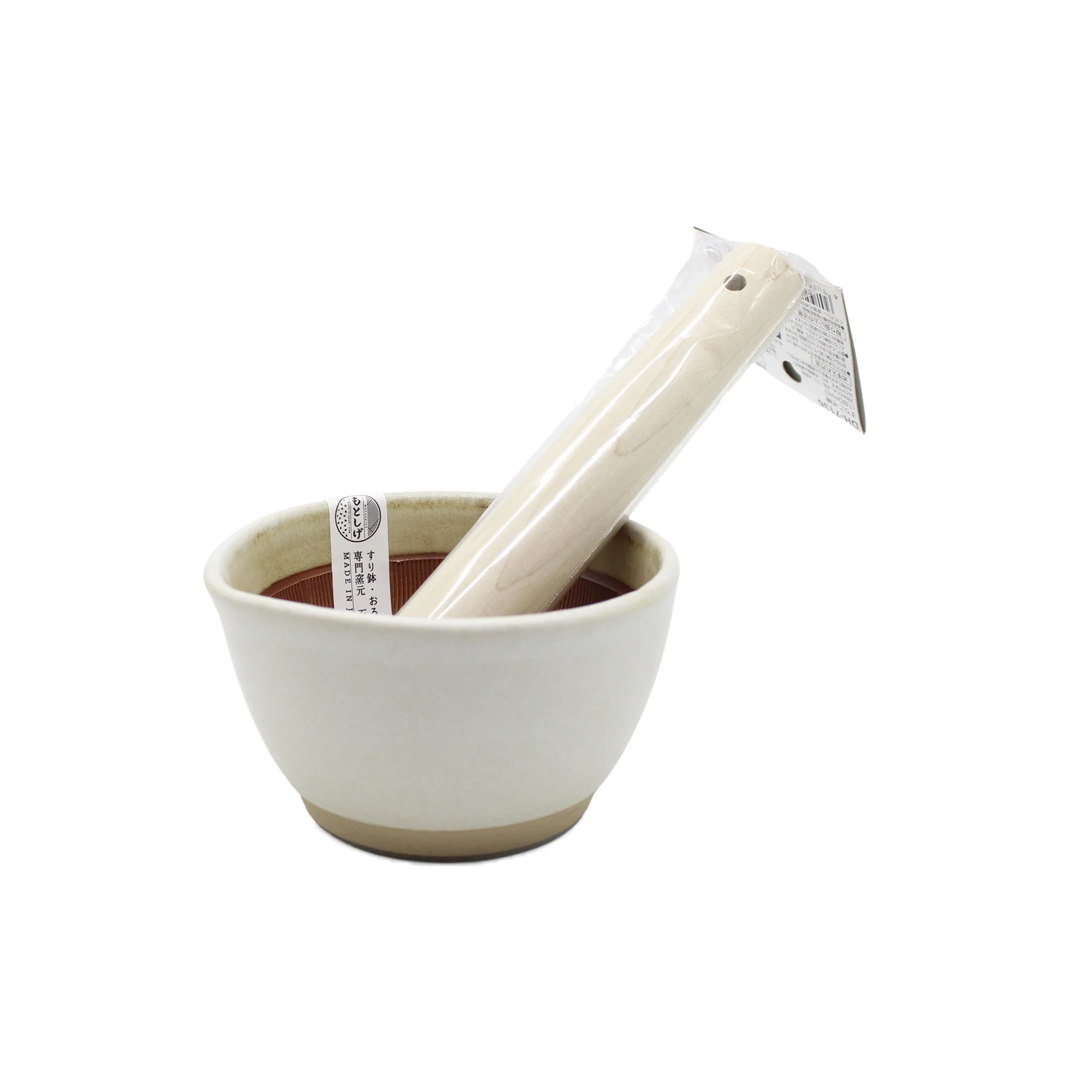 Suribachi Motoshige, Pestle & Mortar - White - Image 5