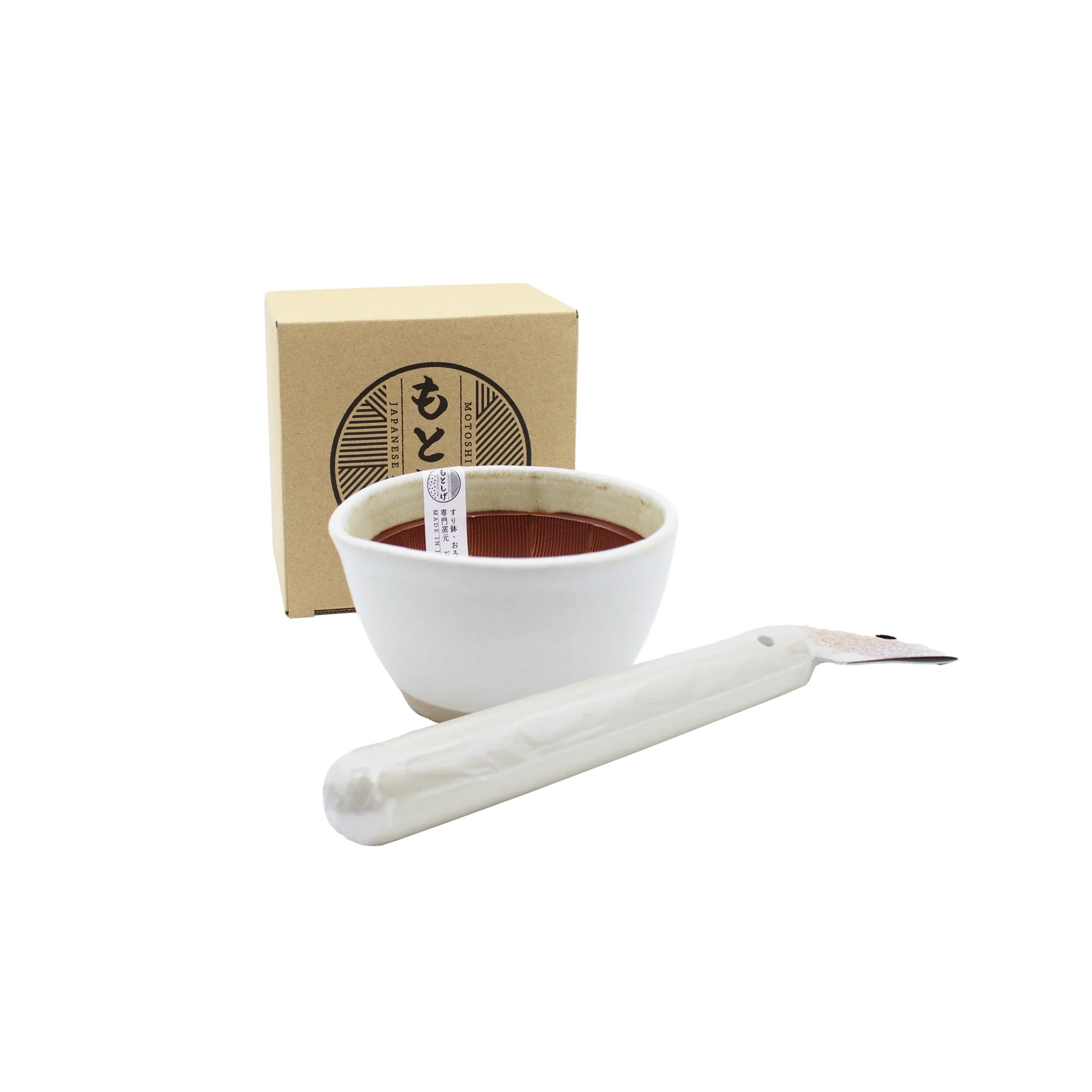 Suribachi Motoshige, Pestle & Mortar - White - Image 7