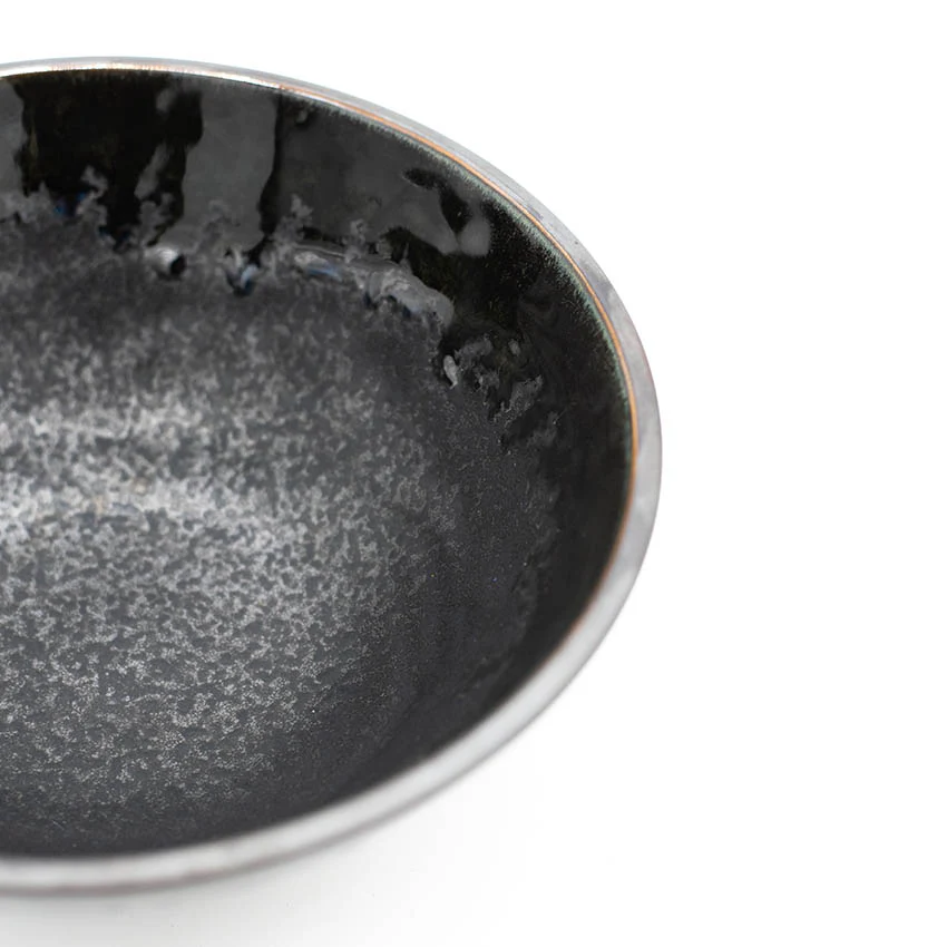Udon Bowl - Matt Black with Shiny Edge - Image 4